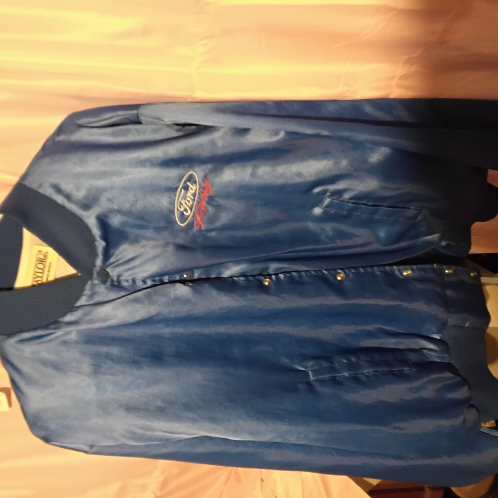 Ford Racing Blue Satin Jacket - Picture 4 of 4